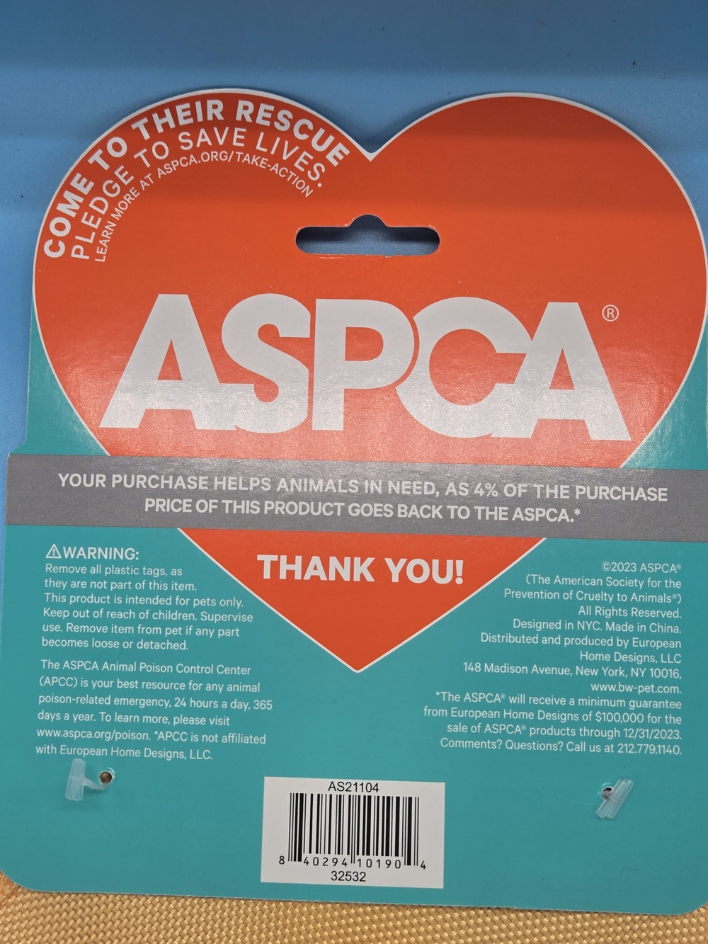 ASPCA Pink Sprinkles Stuffing-Free Donut Dog Toy - Picture 5 of 5